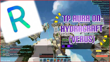 FULL HYDRACRAFT DISABLER || TPAURA (100+block range) RektSky Client