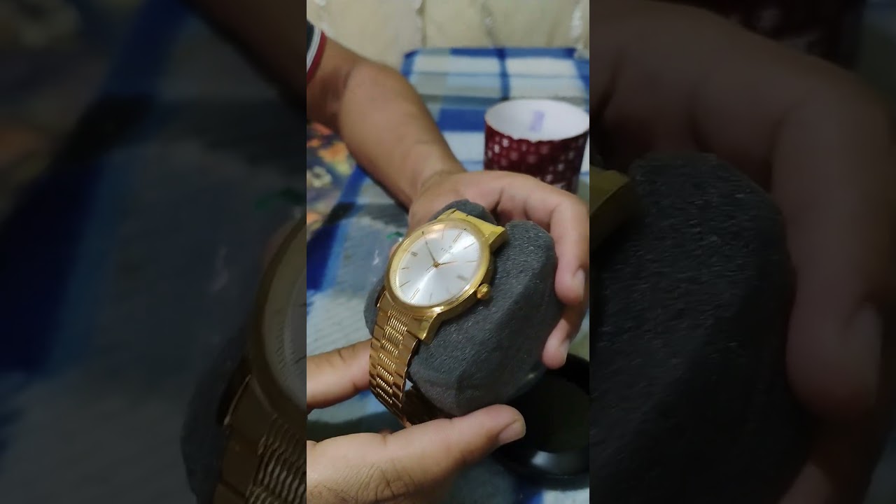 Titan Gold Watch for Men Original