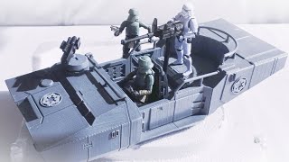 EP.42 SPEEDER PERSECUCIÓN URBANA IMPERIAL (especial 3D) Star wras escala 3'75 (1:18)