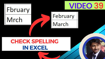How to Check Spelling in Excel and Avoid Typos