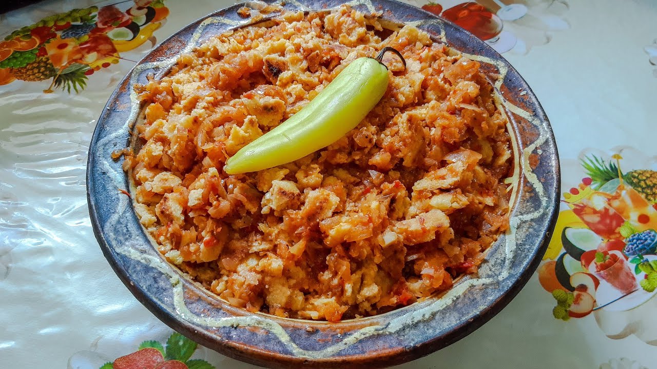 المحكوك البسكري طبق تقليدي بسيط و رائع Mahkouk