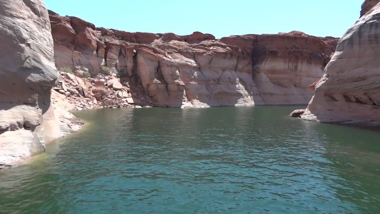 Lake Powell boat trip Reflection Canyon AZ YouTube