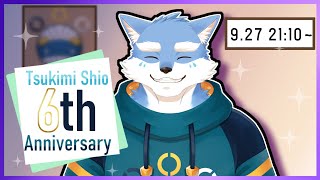 【#月海塩6周年】お祝いに今日はいっぱいファンサしよね！月海塩6周年記念配信！【月海塩/Vtuber】