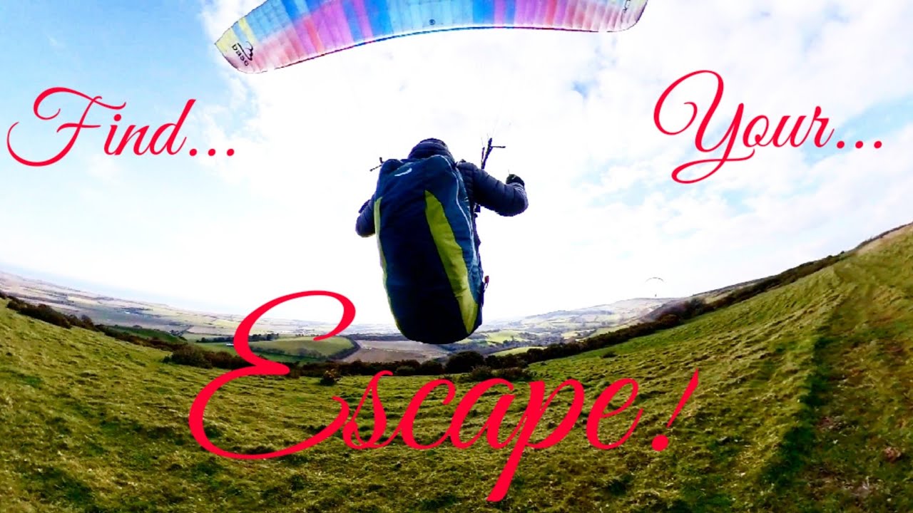 Find your escape. paragliding takes us above all the noise.