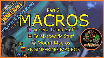 Go GIGA With These Macro Tips | FERAL DRUID WORKSHOP | WRATH CLASSIC