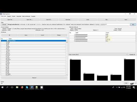 Text preprocessing and Classification using WEKA