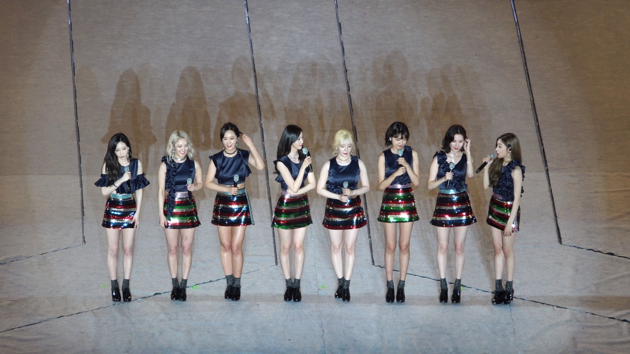 20170708 SM TOWN 콘서트 소녀시대 Gee