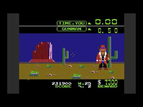 Wild Gunman (NES Version) - Game A Longplay - YouTube