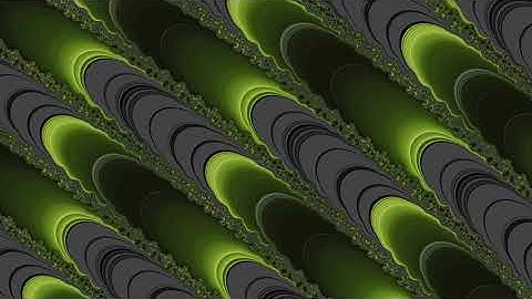 green Mandelbrot zoom out - Focus, by RecursiveIdentity