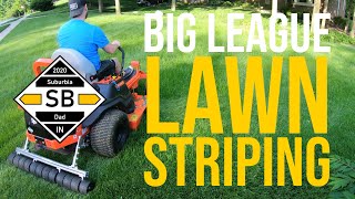 First time using Big League Striper in 2022 with Ariens Ikon XD 🔥🤗
