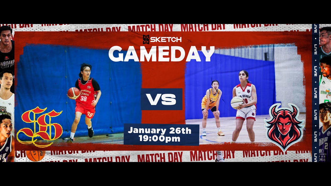 SKETCH Youth S09 U16 Girls Finals Shooting Stars vs FIS RED DEVILS