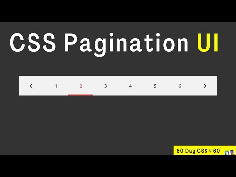 CSS Pagination Tutorial | Day 60 of 60-Day HTML CSS Challenge