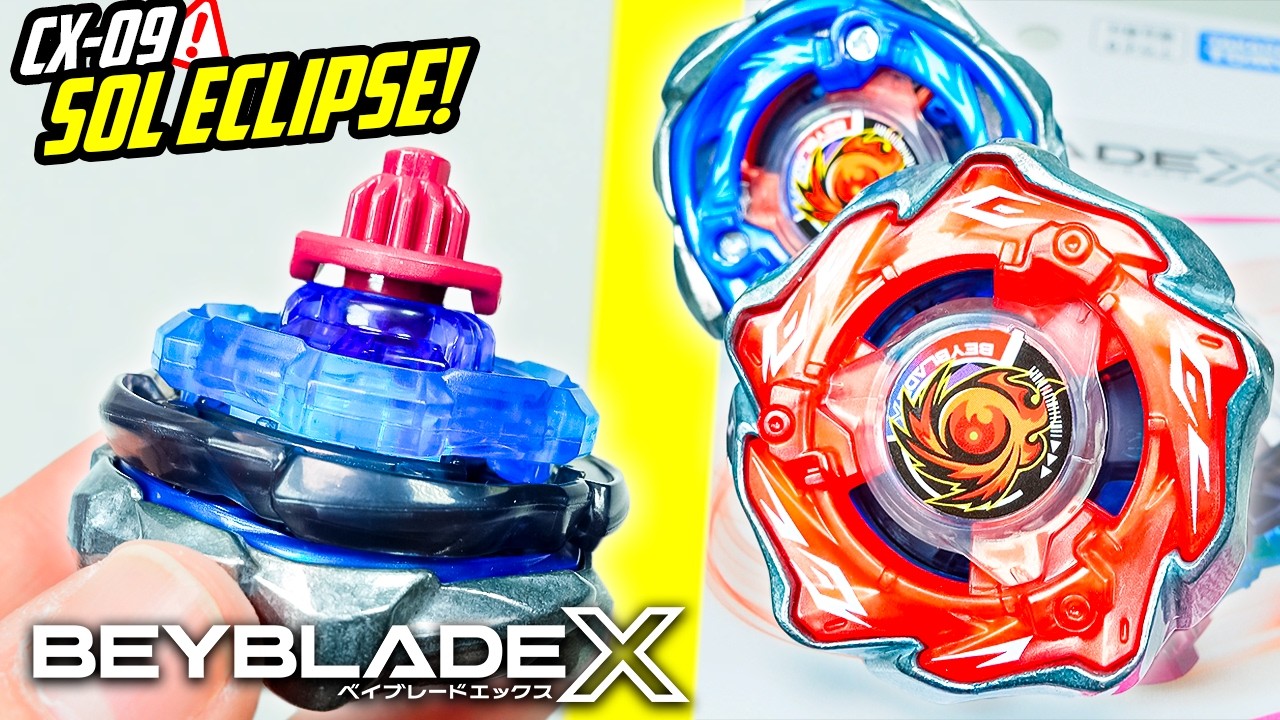 Es De Los MEJORES CX!🌗 Nuevo CX-09 Sol Eclipse D5-70TK Unboxing y Review de Beyblade X !