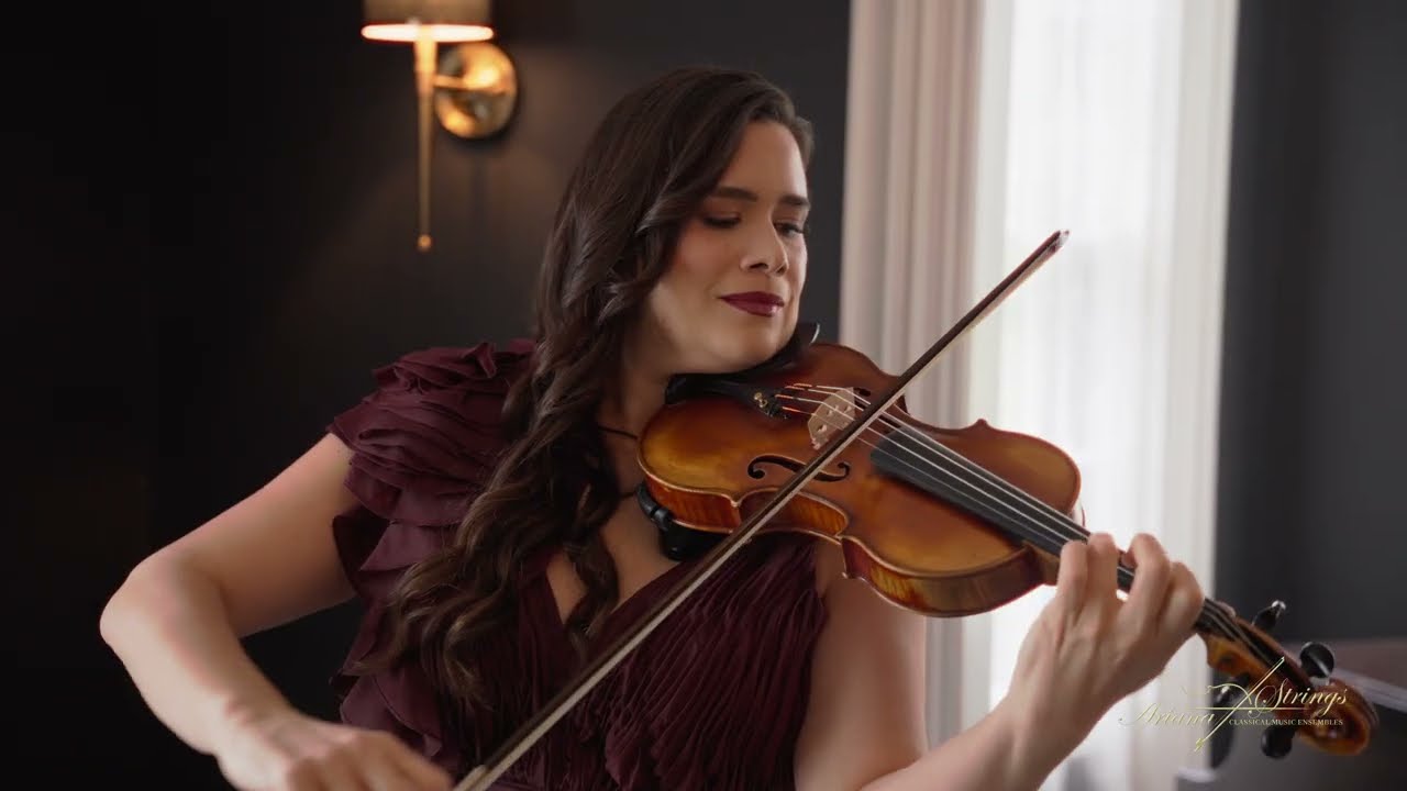 La Vie En Rose | Violin and Harp Duet | Classical Wedding Musicians performing at The Estate in CT