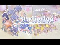 Studio Vlog #10 | Preparing for SHOP UPDATE, BT21 KEYCHAIN, PACKING ORDER ASMR || Indonesia