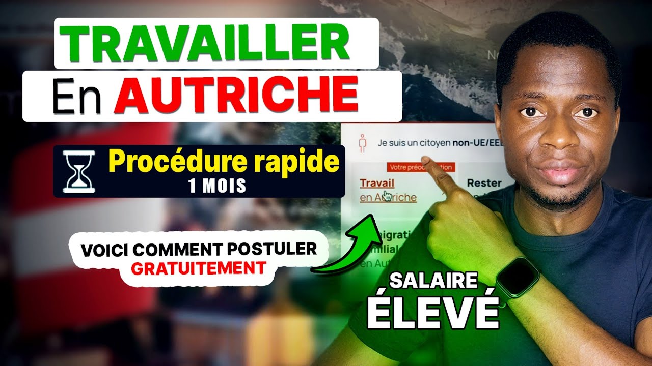 URGENT🚨:Postule avant la Clôture, Autriche🇦🇹 Recherche Plus de 40.000 Travailleurs Étrangers