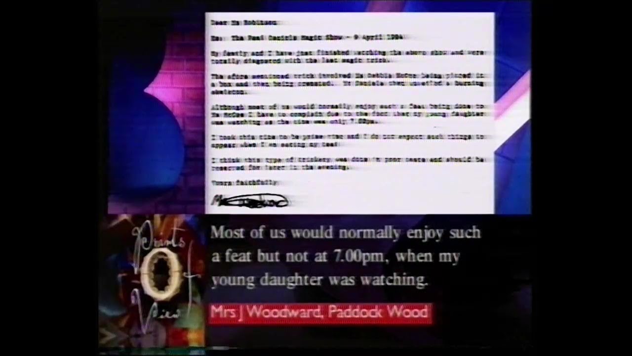 BBC1 | Points of View | 12th April 1994