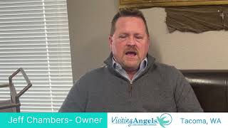 Visiting Angels Caregiver of the Year- Owner Video- Tacoma, WA