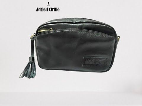 Tas Selempang Wanita Hitam Kulit Adriell Cirillo