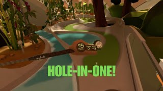 Walkabout Mini Golf - Hole-In-One - 'Mars Gardens' - Hole 15 #golf #gaming #psvr2 screenshot 3