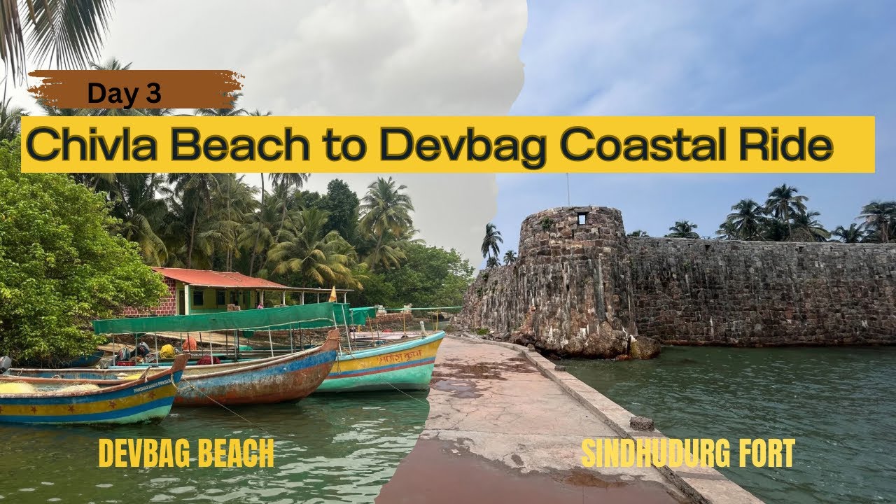 Day 3 - Chivla Beach to Devbag | Coastal Ride Maharashtra | Bullet ...