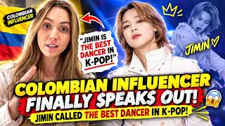 🔥 COLOMBIAN INFLUENCER FINALLY SPEAKS OUT! JIMIN CALLED THE BEST DANCER IN K-POP! screenshot 3