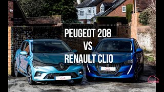 Peugeot 208 vs Renault Clio, quelle est la meilleure citadine ?