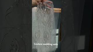 #couture wedding veil