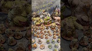 7500 points of deathguard and nurgle daemons! Huge chaos space marines force #warhammer40k