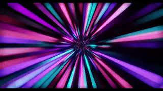 Infinite Neon Speed Tunnel 4K | Hypnotic Abstract Visual Loop