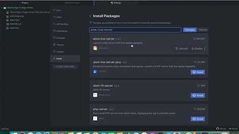 Introduction to Atom text-editor