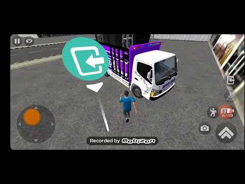 bermain game bus simulato pakai mod truk  sound  system  