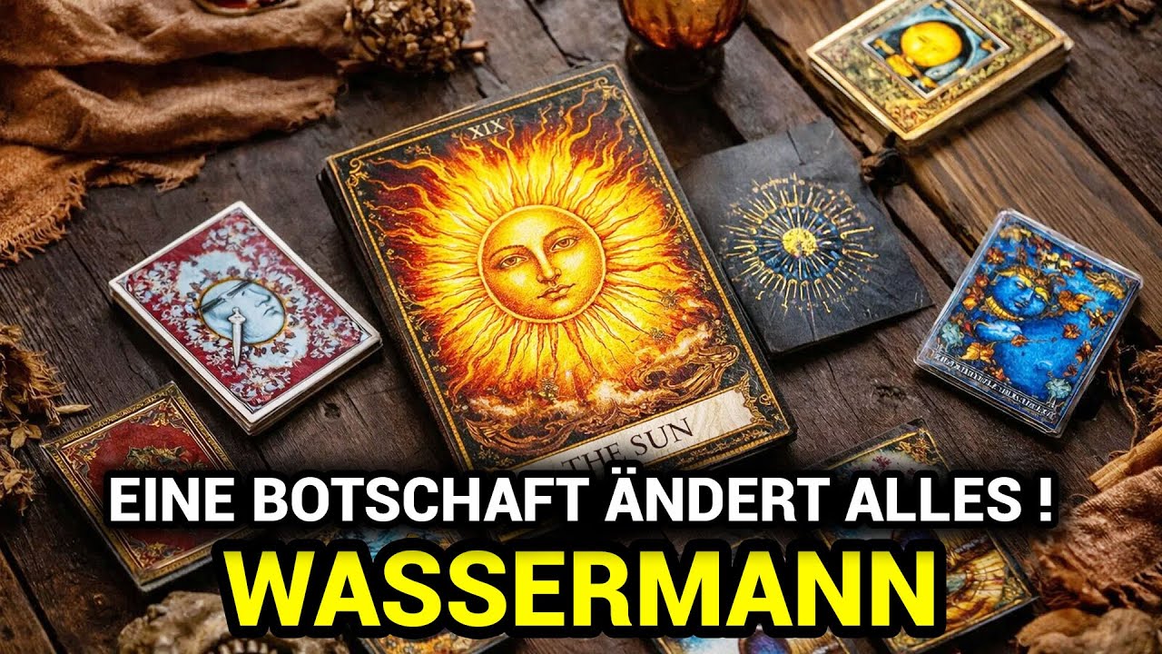 WASSERMANN ♒ EINE NACHRICHT VERÄNDERT DEIN LEBEN – LIEBE, SCHICKSAL...! #wassermann