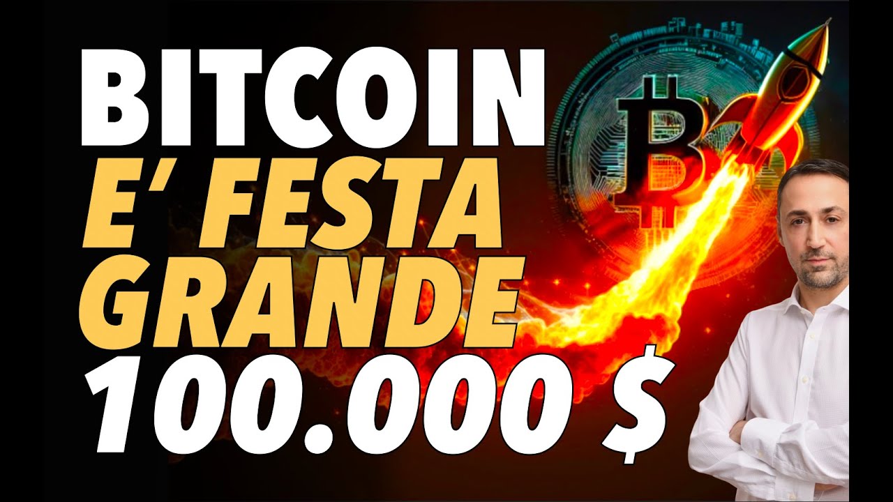 BITCOIN SUPERA I 100.000 DOLLARI E SI DIRIGE VERSO LA LUNA