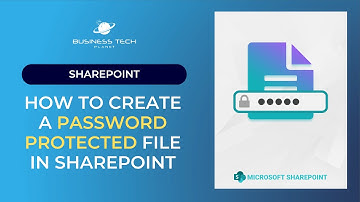 How to create a PASSWORD PROTECTED file in SharePoint