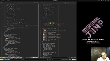 Making a game on the PICO8 - Dimensional Jump - Second Level