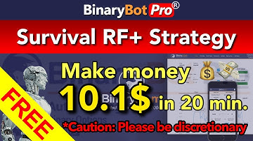 Binary Bot Pro | Survival RF+ Strategy (2021)