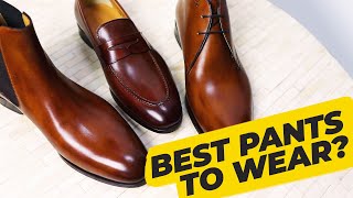 How To Wear Light Brown Shoes (Matching pants to cognac and tan leather) • Effortless Gent