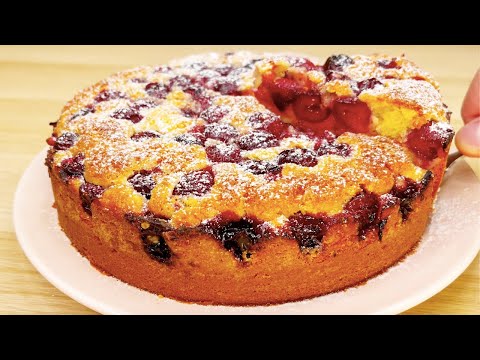 Video: Kuchen Mit Kirschfüllung Und Erdbeerkappe