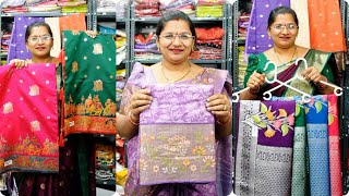 💎 ✨MEGA SAREE SALE LIVE: Pure Silk & Bridal Sarees at Wholesale Prices! 😱 || App:Mani Blouse Mark