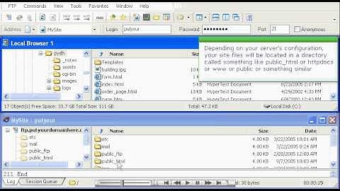 Transferring files SmartFTP