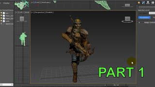 3ds Max Advanced Animation Tutorial Part 1: Character Run Cycle (ENGLISH)