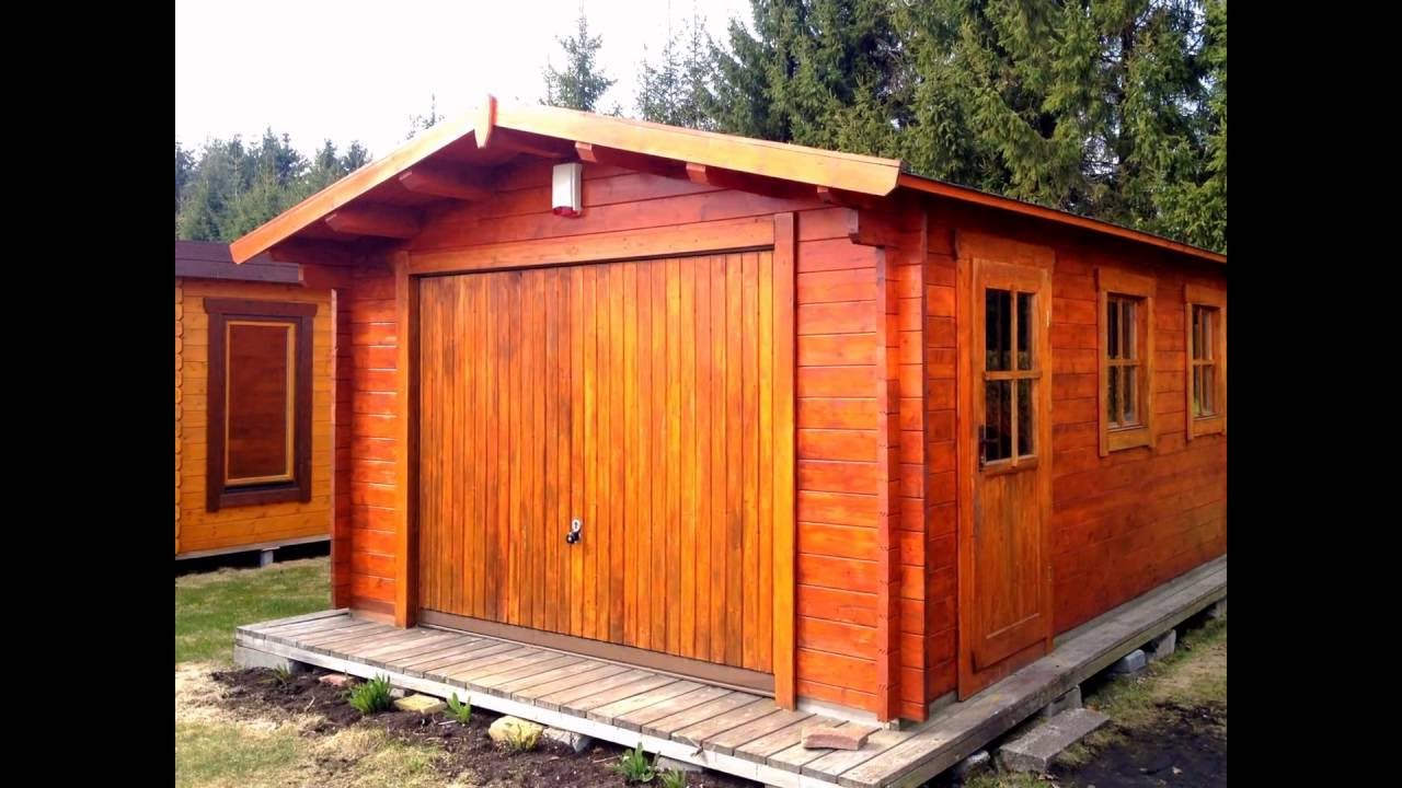 Garage in legno casette italia youtube Garage di legno
