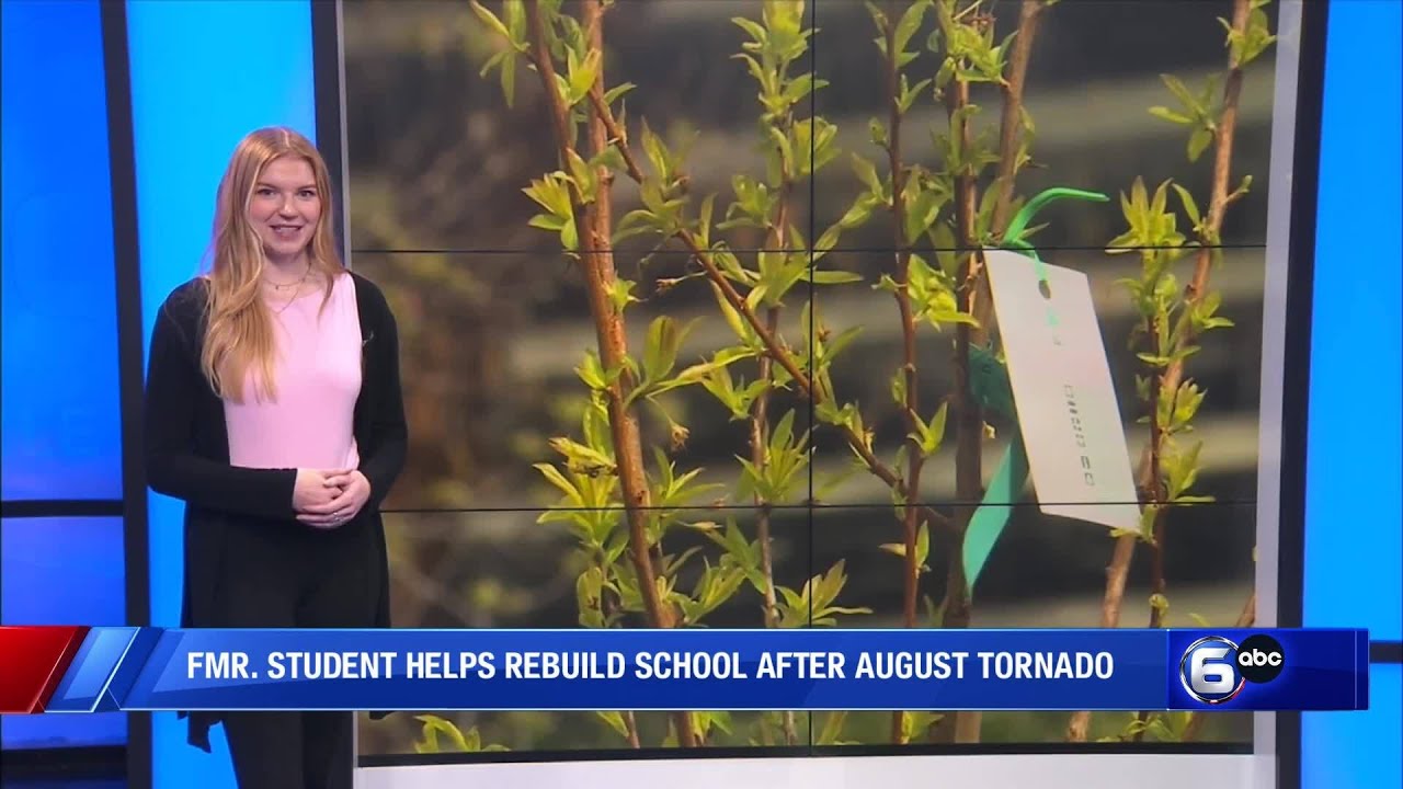 Former student helps rebuild school after tornado