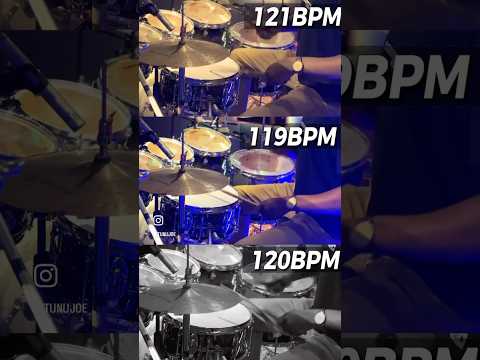 Which bpm are you able to follow through? #shorts #drums #multiplayer