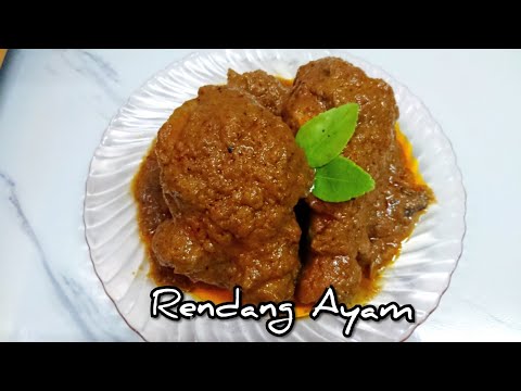 🇲🇾 Rendang Ayam | เรนดังไก่ เมนูชาวมาเลเซียกินกับข้าวหลามหรือข้าวเหนียว