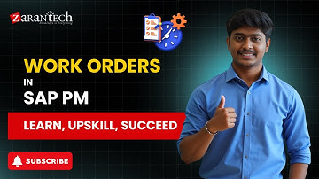 Work Orders in SAP PM (Plant Maintenance) | ZaranTech