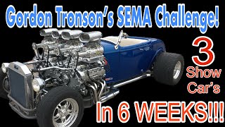 Mad Man SEMA Challenge! Three cars in six weeks! Episode 1