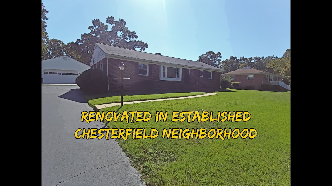 Open Floorplan 4 Bedroom w/ HUGE Garage Quiet Street in Chesterfield VA