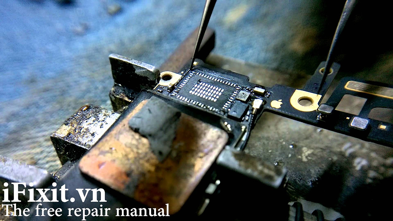 sửa điện thoại iphone New Học sửa iphone không khó